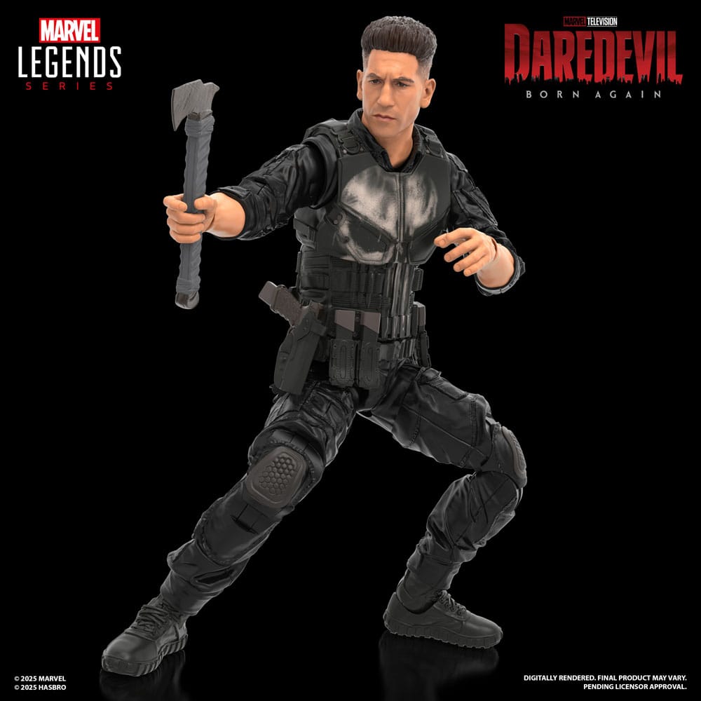 Daredevil: Born Again Marvel Legends Actionfigur Punisher 15 cm - Preorder - ETA: 25.12.2025