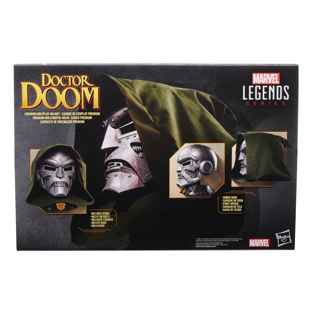 Marvel Legends Roleplay-Replik Doctor Doom Premium Helm - Versand: 5-7 Tage nach Bestellung