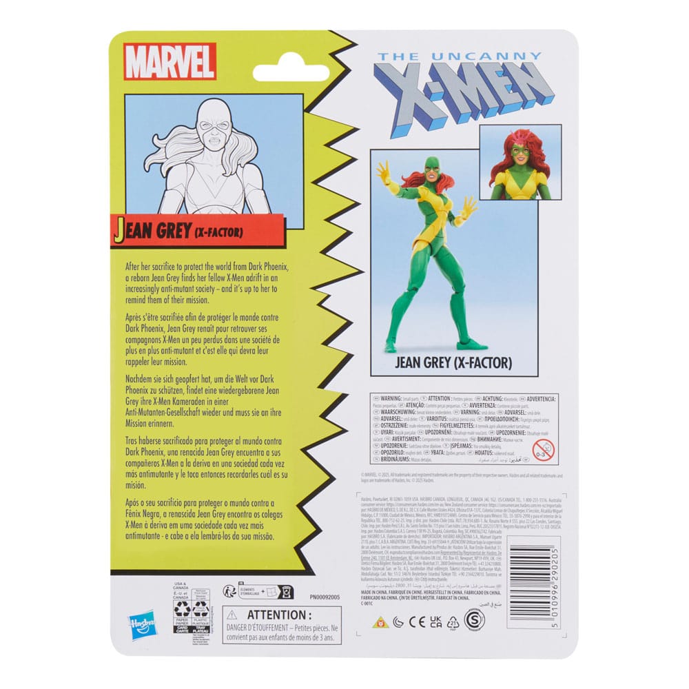 The Uncanny X-Men Marvel Legends Actionfigur Jean Grey (X-Factor) 15 cm - Preorder - ETA: 20.12.2025