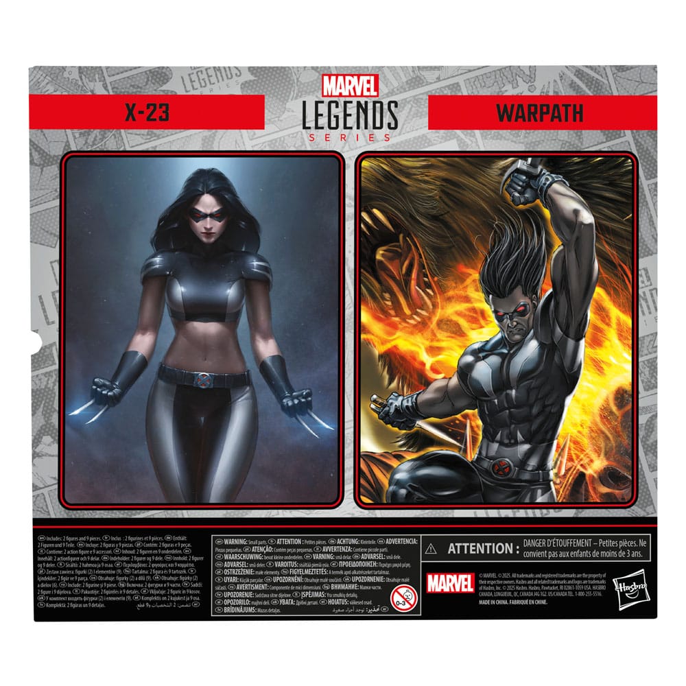 X-Force Marvel Legends Actionfiguren 2er-Pack X-23 & Warpath 15 cm - Preorder - ETA: 25.11.2026