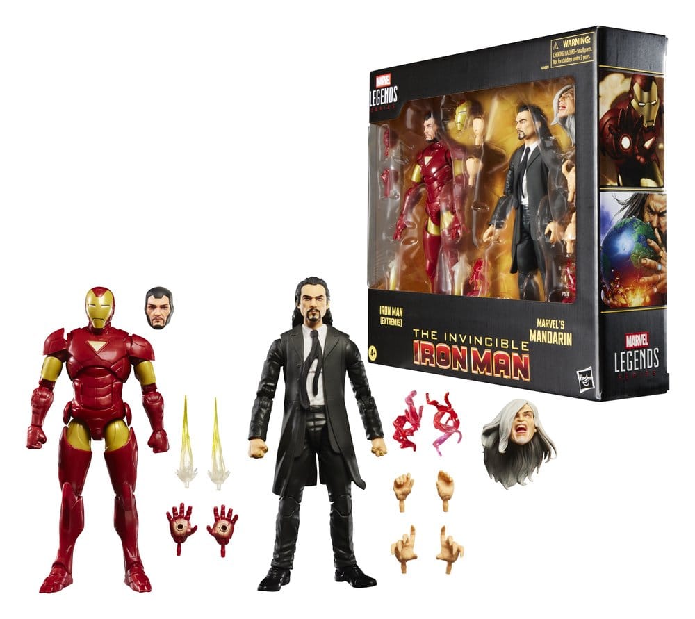 Marvel Legends Actionfiguren 2er-Pack Iron Man (Extremis) & Marvel's Mandarin 15 cm - Preorder - ETA: 03.10.2026