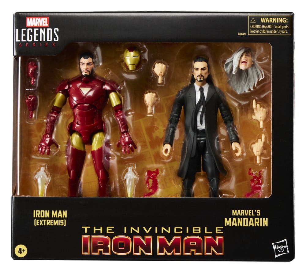 Marvel Legends Actionfiguren 2er-Pack Iron Man (Extremis) & Marvel's Mandarin 15 cm - Preorder - ETA: 03.10.2026