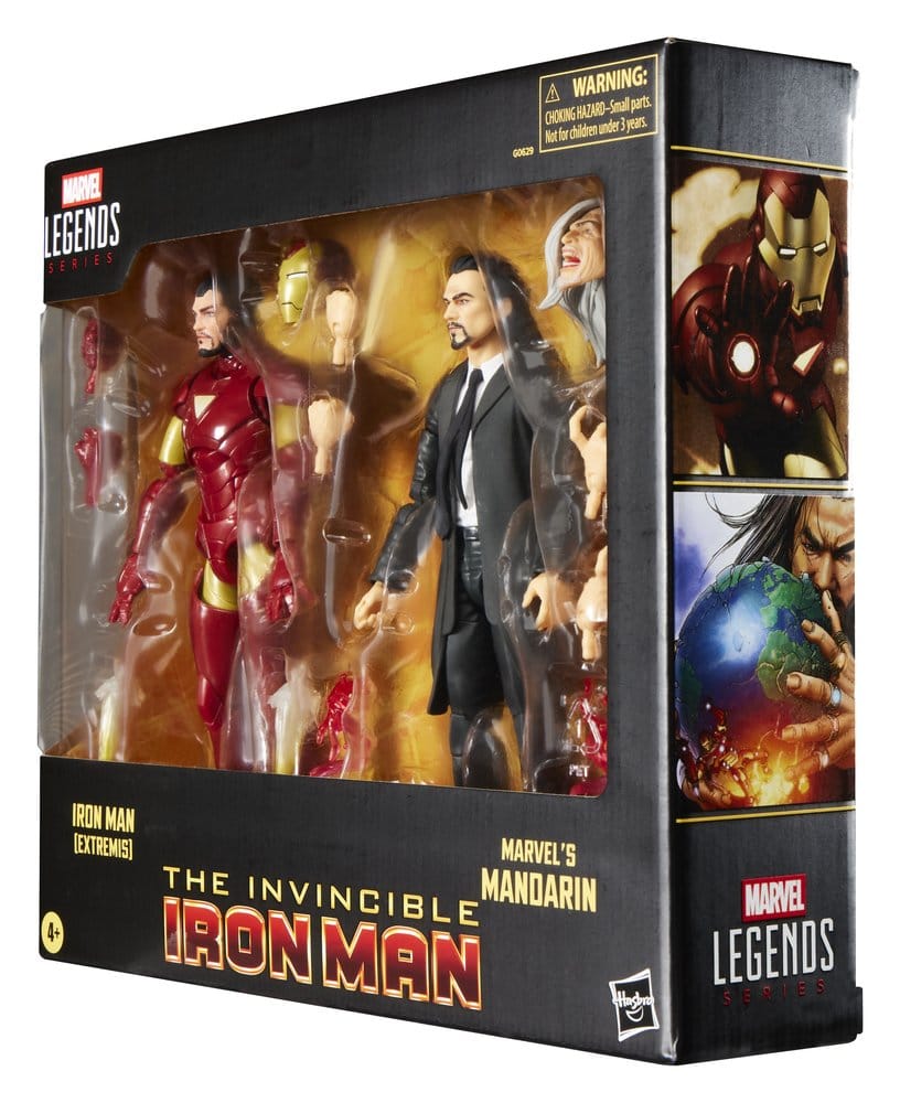 Marvel Legends Actionfiguren 2er-Pack Iron Man (Extremis) & Marvel's Mandarin 15 cm - Preorder - ETA: 03.10.2026