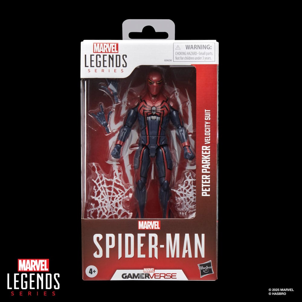 Spider-Man Marvel Legends Gamerverse Actionfigur Peter Parker Velocity Suit 15 cm - Versand: 5-7 Tage nach Bestellung