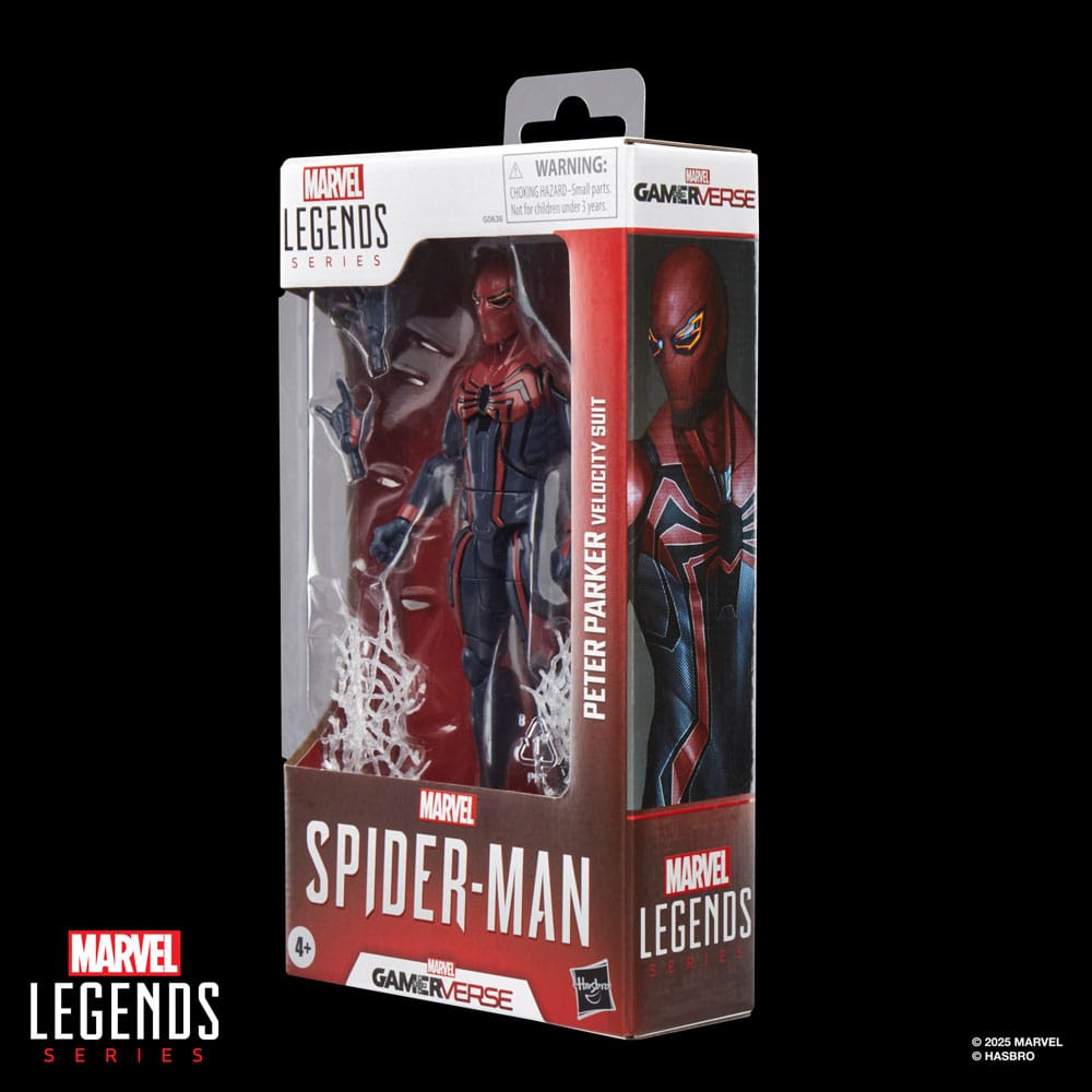 Spider-Man Marvel Legends Gamerverse Actionfigur Peter Parker Velocity Suit 15 cm - Versand: 5-7 Tage nach Bestellung