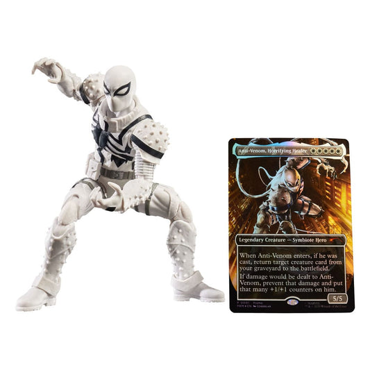 Marvel Legends Magic: The Gathering Actionfigur Agent Anti-Venom (plus exklusive Foil-Karte) 15 cm - Versand: 7 Tage nach Bestellung