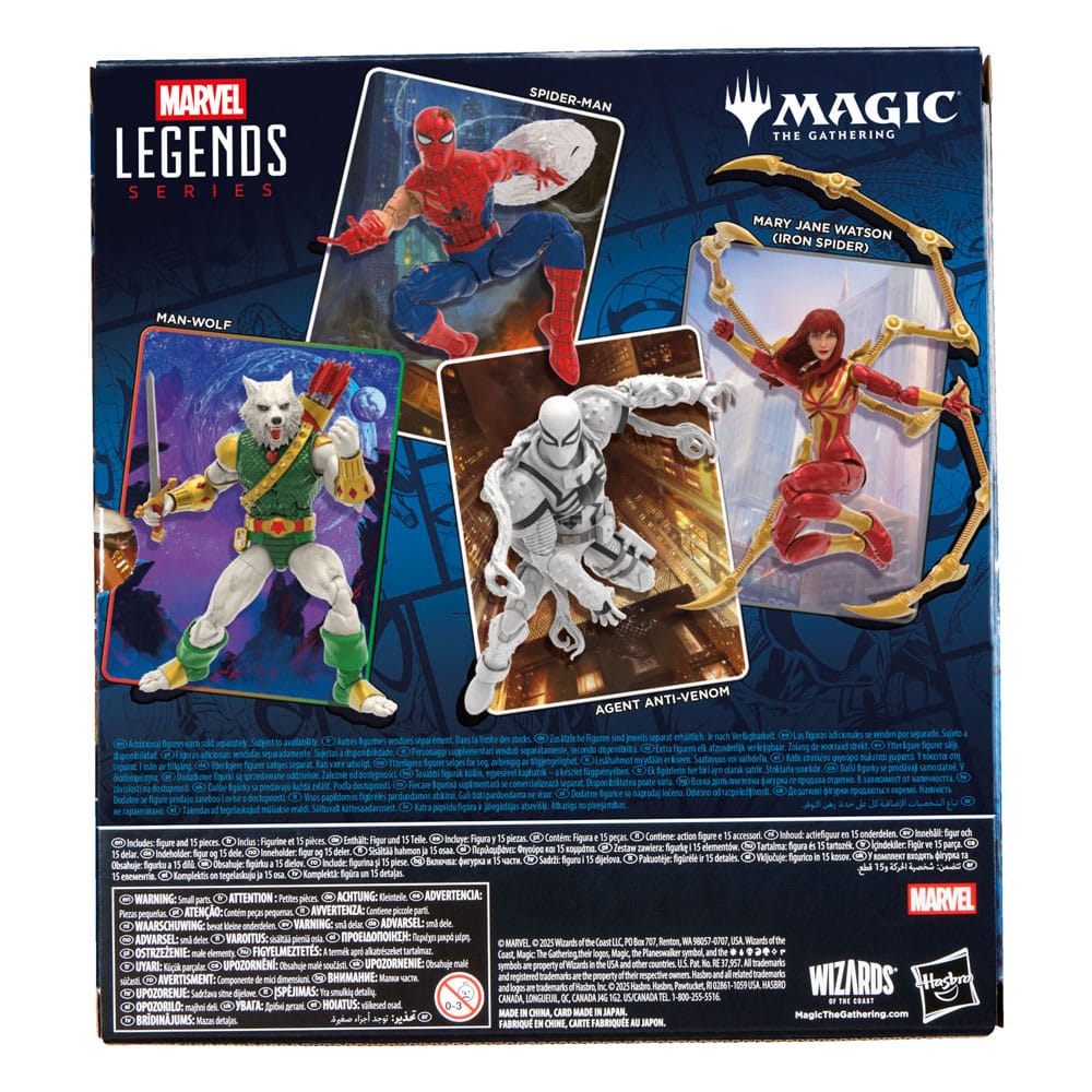 Marvel Legends Magic: The Gathering Actionfigur Agent Anti-Venom (plus exklusive Foil-Karte) 15 cm - Versand: 7 Tage nach Bestellung