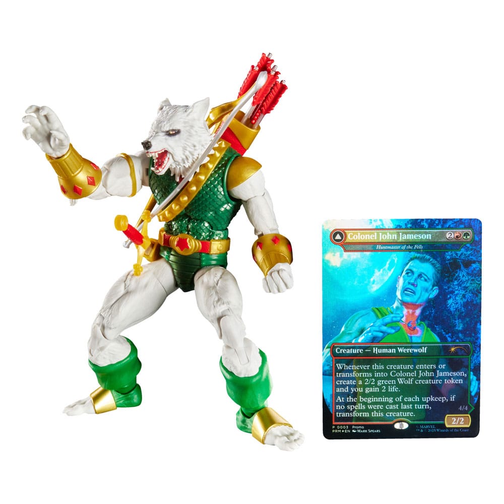 Marvel Legends Magic: The Gathering Actionfigur Man-Wolf (plus exklusive Foil-Karte) 15 cm - Preorder - ETA: 25.11.2026