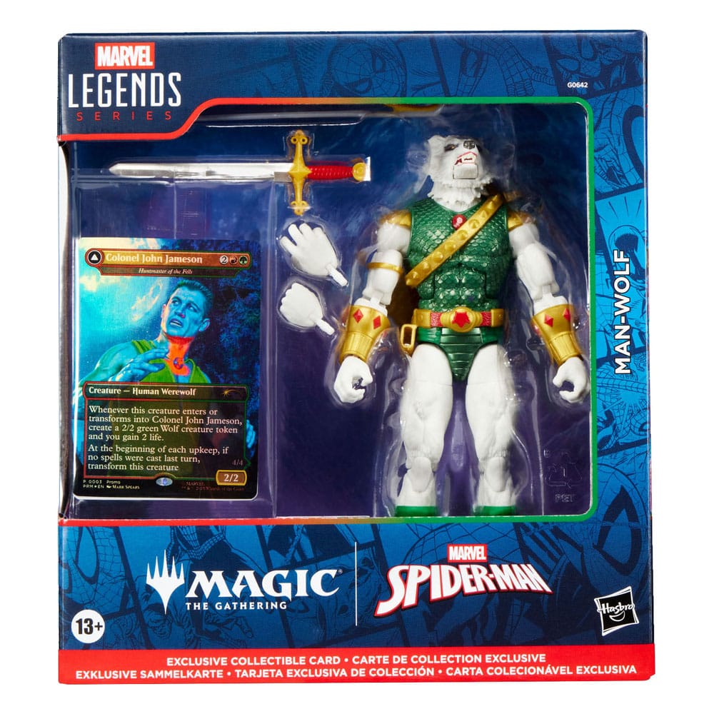 Marvel Legends Magic: The Gathering Actionfigur Man-Wolf (plus exklusive Foil-Karte) 15 cm - Preorder - ETA: 25.11.2026