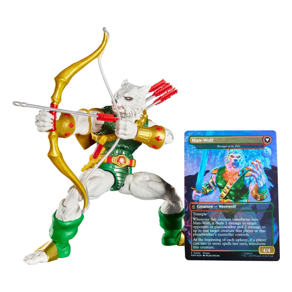Marvel Legends Magic: The Gathering Actionfigur Man-Wolf (plus exklusive Foil-Karte) 15 cm - Preorder - ETA: 25.11.2026