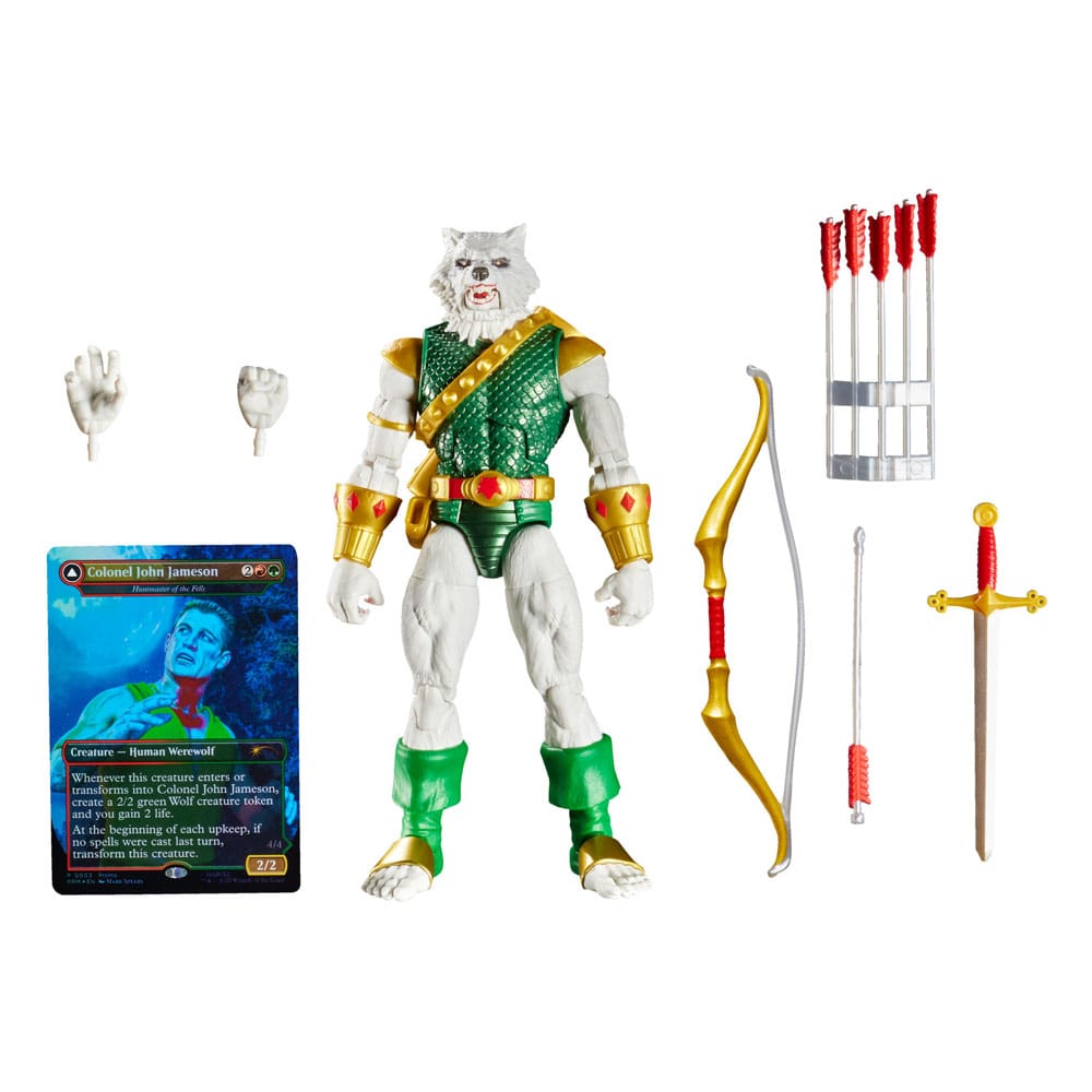 Marvel Legends Magic: The Gathering Actionfigur Man-Wolf (plus exklusive Foil-Karte) 15 cm - Preorder - ETA: 25.11.2026