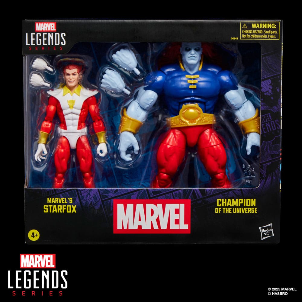 Marvel Legends Actionfiguren 2er-Pack Marvel's Starfox & Champion of the Universe 15 cm - Preorder - ETA: 25.12.2025