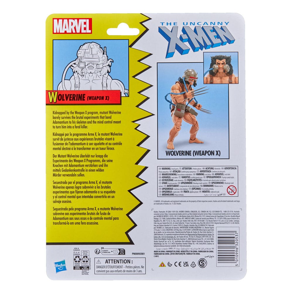 X-Men: Weapon X Marvel Legends Actionfigur Wolverine (Weapon X) 15 cm - Preorder - ETA: 25.11.2026