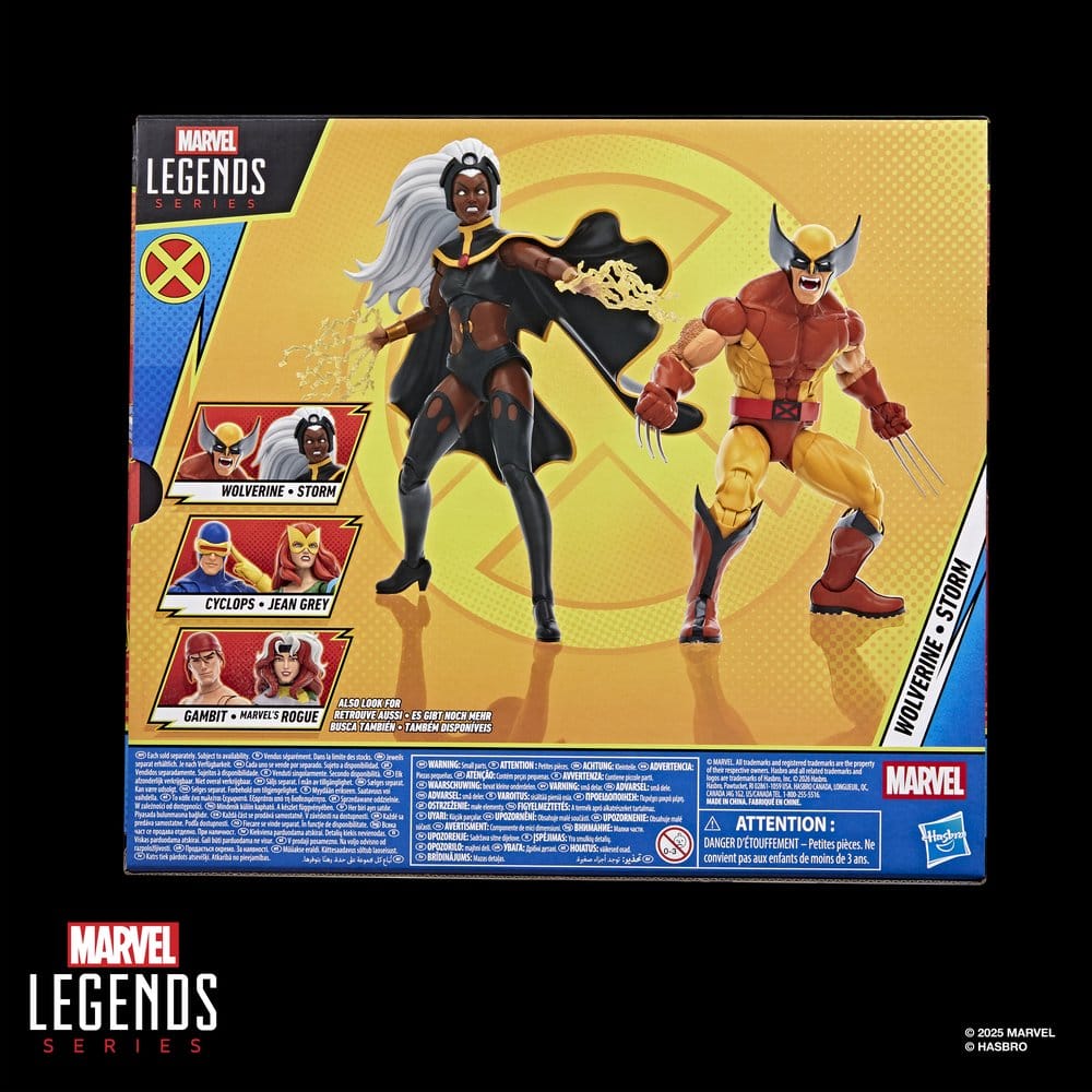 Marvel Legends Actionfiguren 2er-Pack Storm & Wolverine 15 cm - Preorder - ETA: 25.11.2026