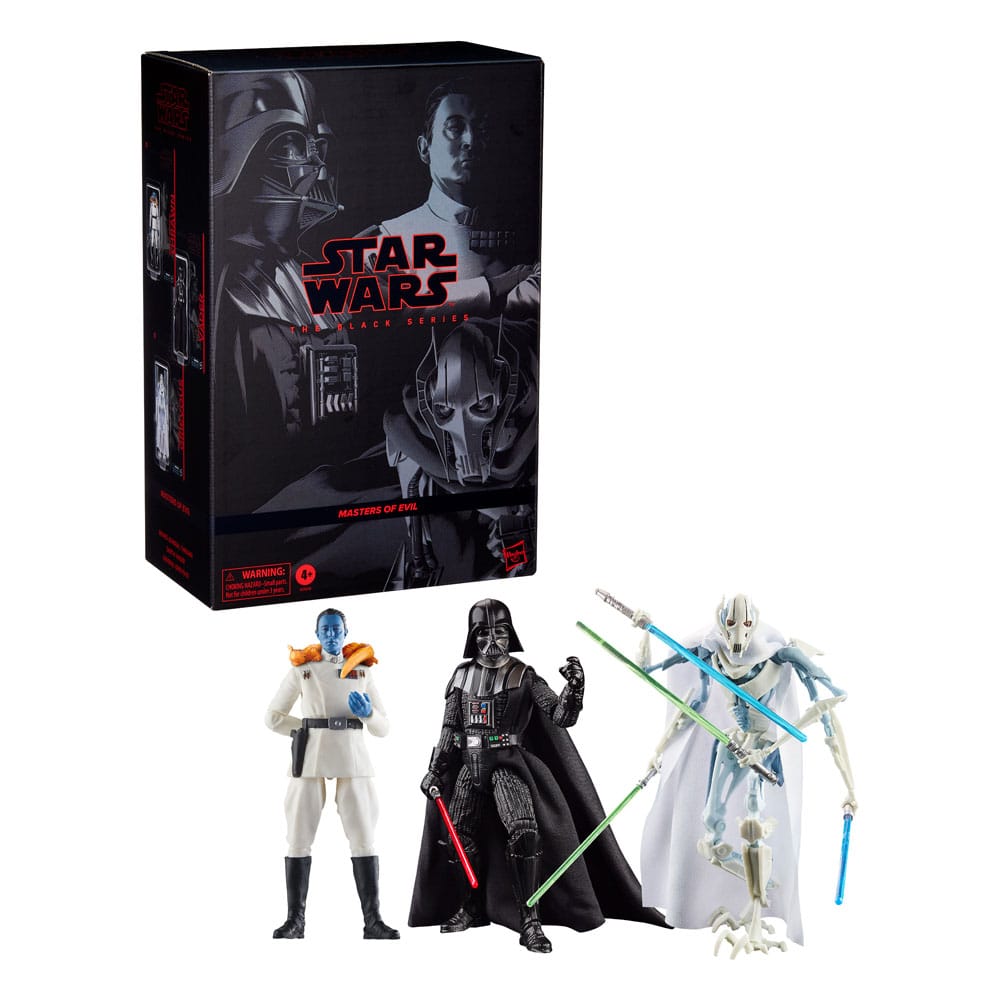 Star Wars Black Series Actionfiguren 3er-Pack Masters of Evil 15 cm - Preorder - ETA: 08.09.2025