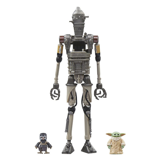Star Wars: The Mandalorian Vintage Collection Actionfiguren 3er-Pack IG-12, Grogu & Anzellan 10 cm - Versand: 5-7 Tage nach Bestellung