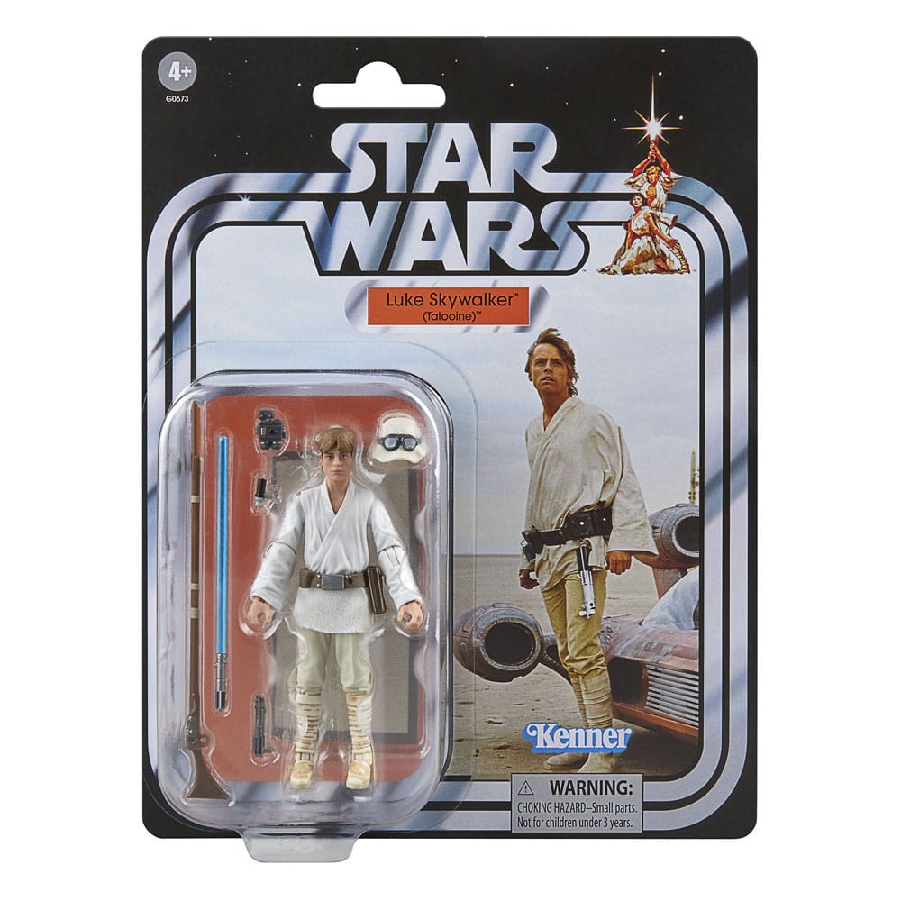 Star Wars Episode IV Vintage Collection Fahrzeug mit Actionfigur Landspeeder & Luke Skywalker (Tatooine) - Versand: 5-7 Tage nach Bestellung