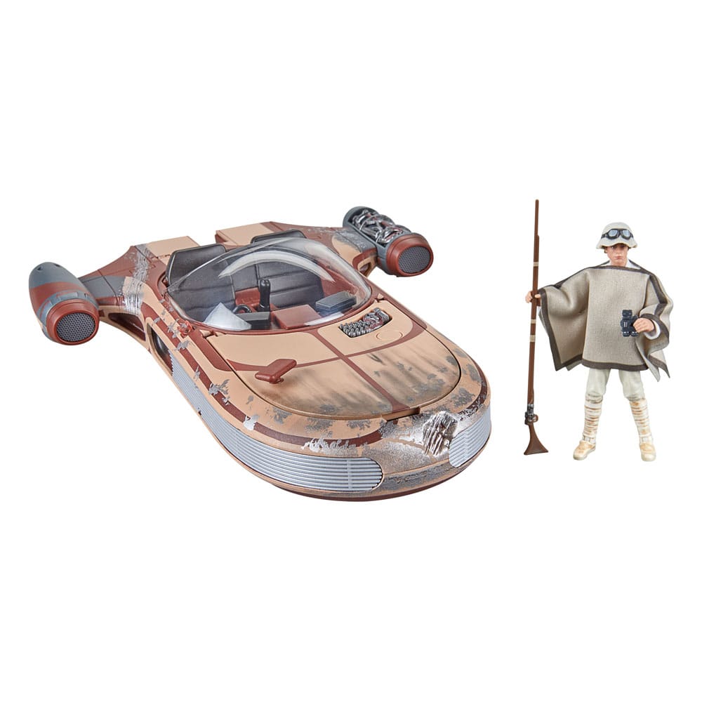 Star Wars Episode IV Vintage Collection Fahrzeug mit Actionfigur Landspeeder & Luke Skywalker (Tatooine) - Versand: 5-7 Tage nach Bestellung