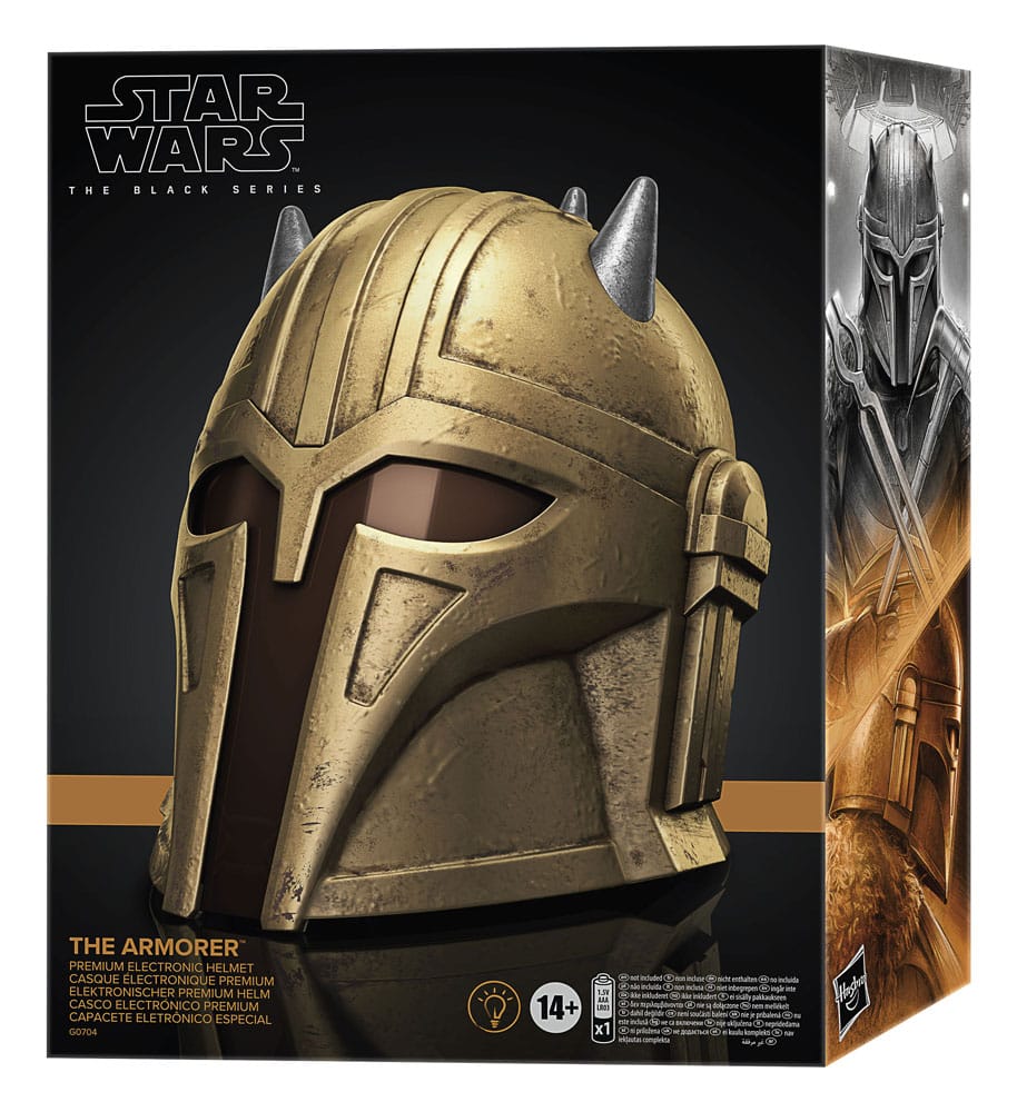 Star Wars: The Mandalorian Black Series Elektronischer Helm The Armorer - Preorder - ETA: Ende 04.2025