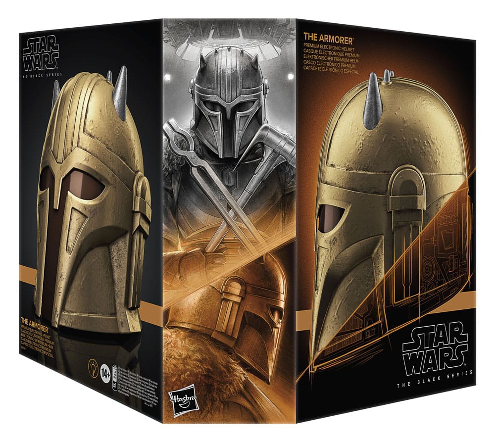 Star Wars: The Mandalorian Black Series Elektronischer Helm The Armorer - Preorder - ETA: Ende 04.2025