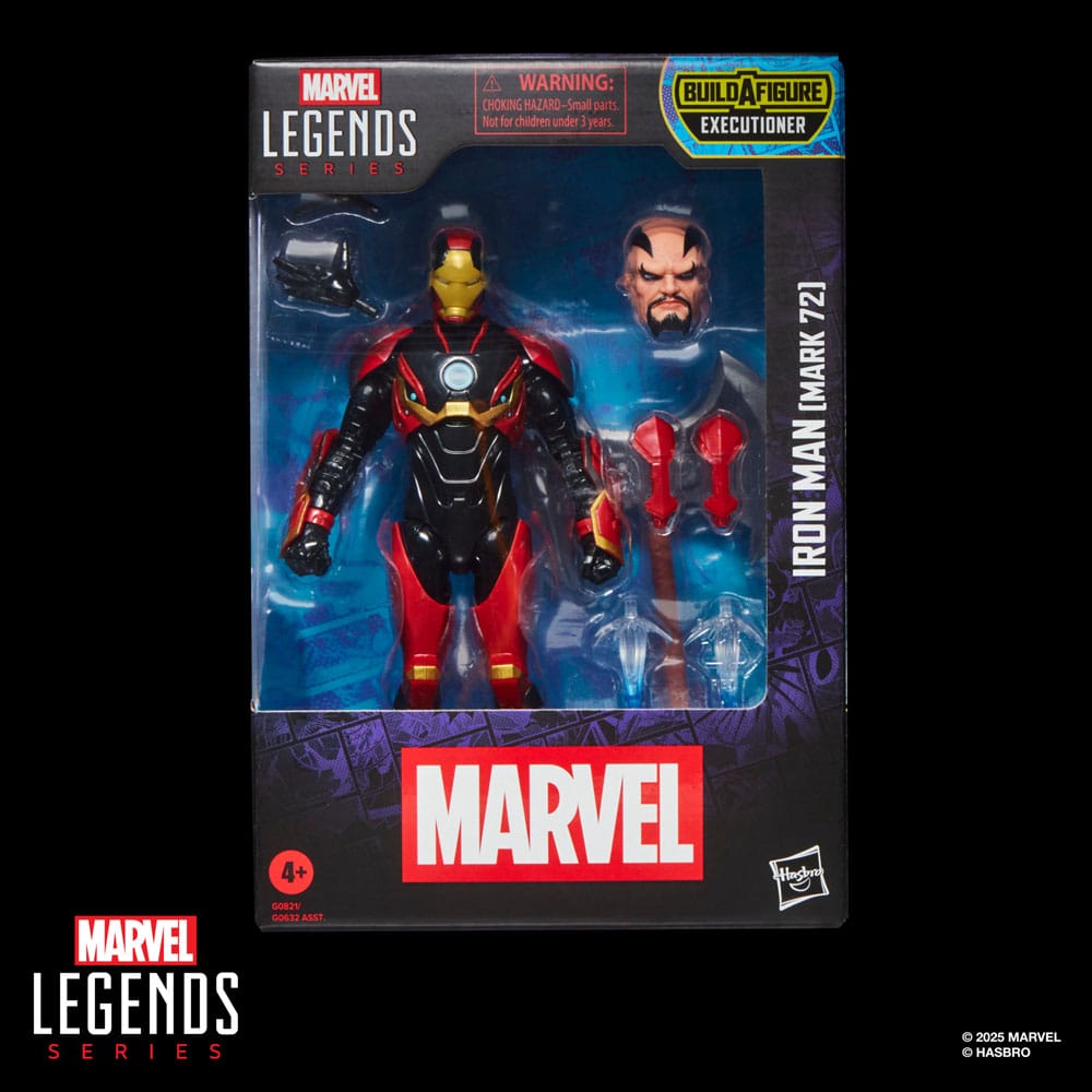 Marvel Legends Actionfigur Iron Man (Mark 72) (BAF: Executioner) 15 cm - Preorder - ETA: 25.12.2025