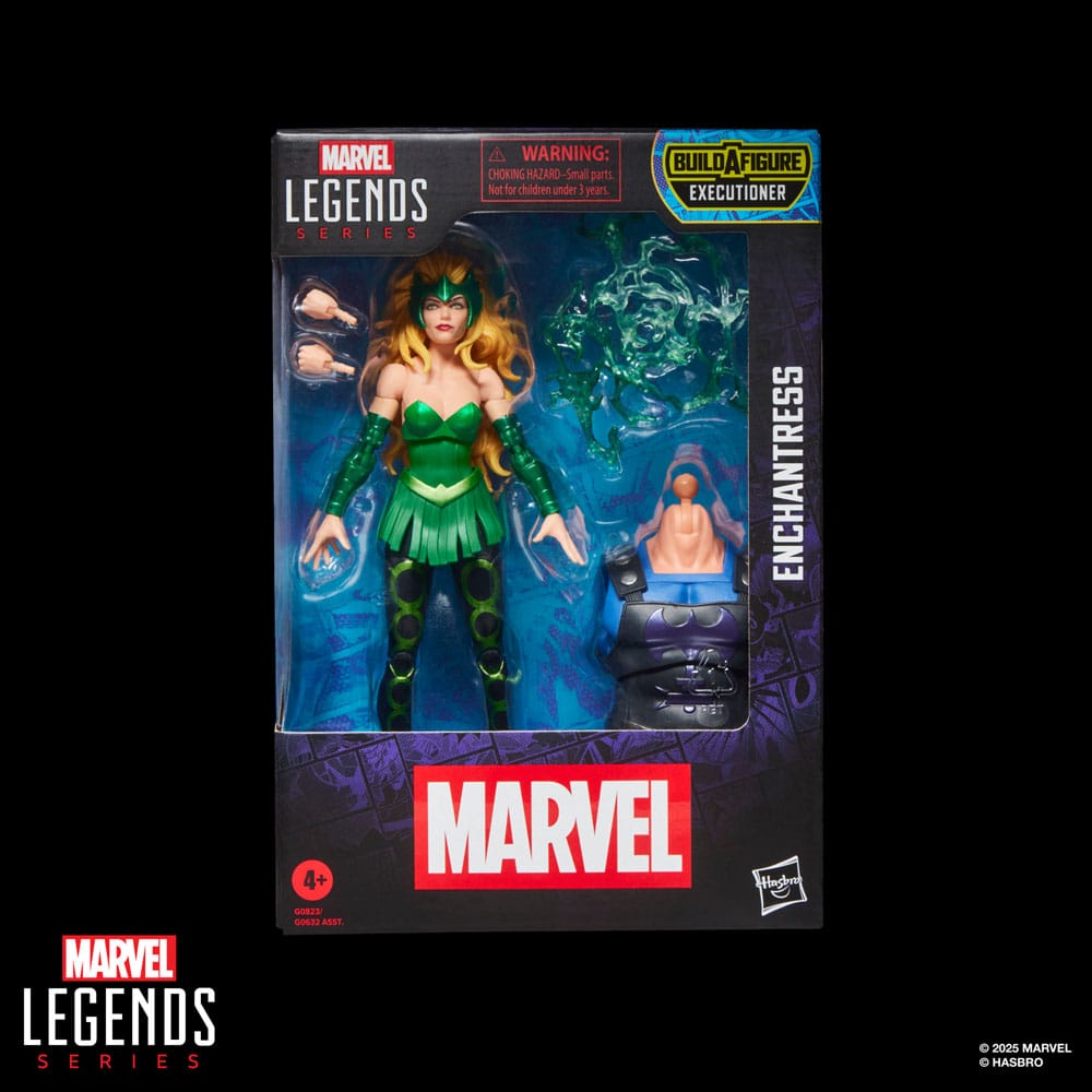 Marvel Legends Actionfigur Enchantress (BAF: Executioner) 15 cm - Preorder - ETA: 25.12.2025