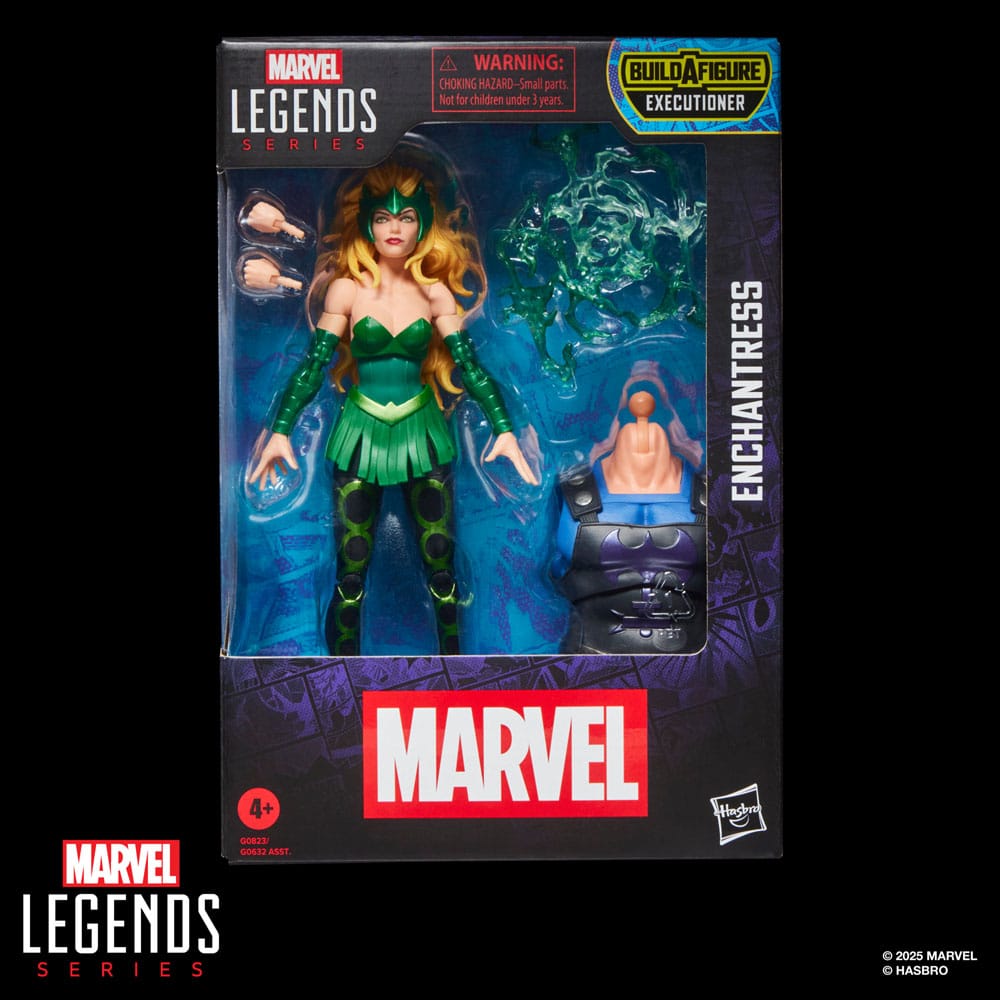 Marvel Legends Actionfigur Enchantress (BAF: Executioner) 15 cm - Preorder - ETA: 25.12.2025