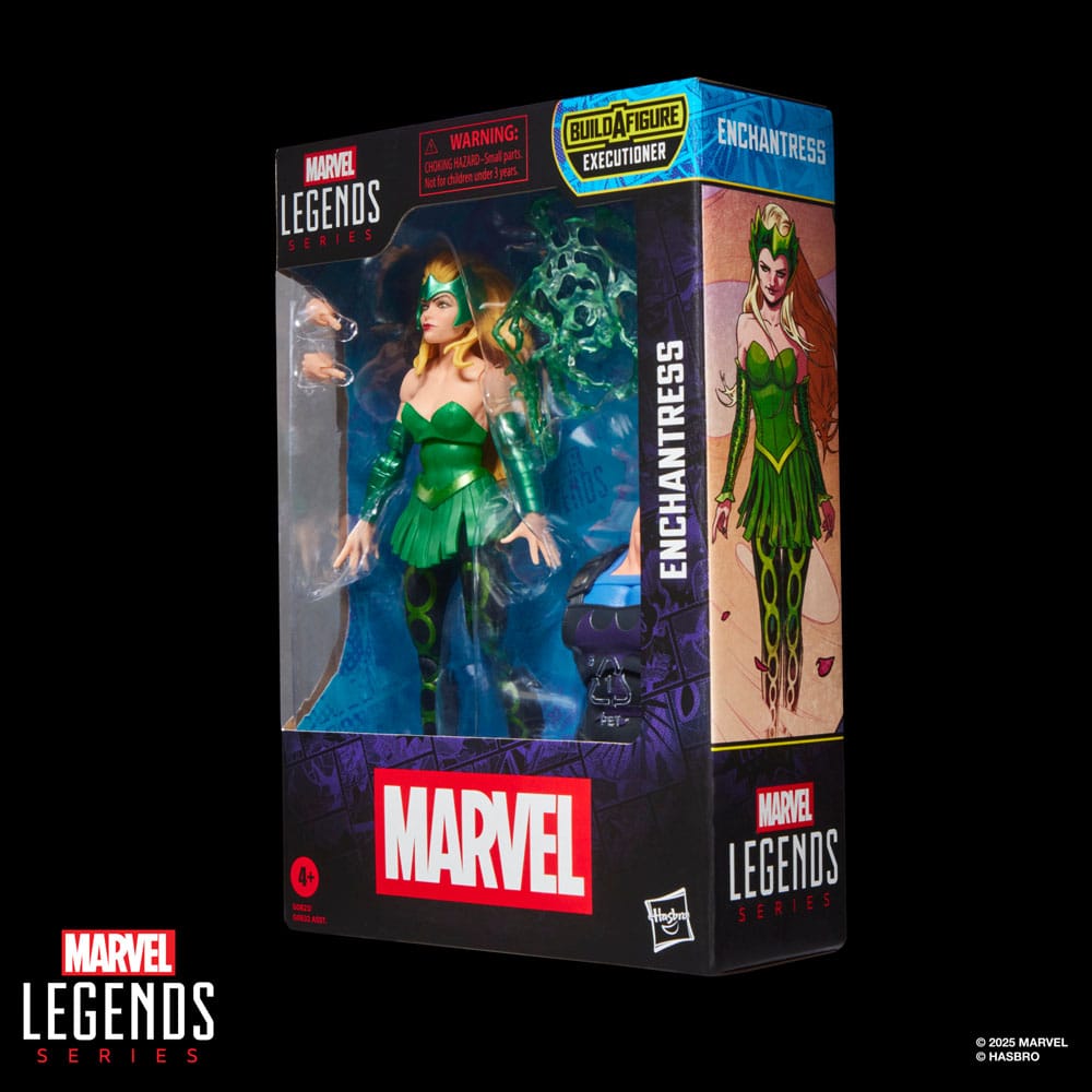 Marvel Legends Actionfigur Enchantress (BAF: Executioner) 15 cm - Preorder - ETA: 25.12.2025