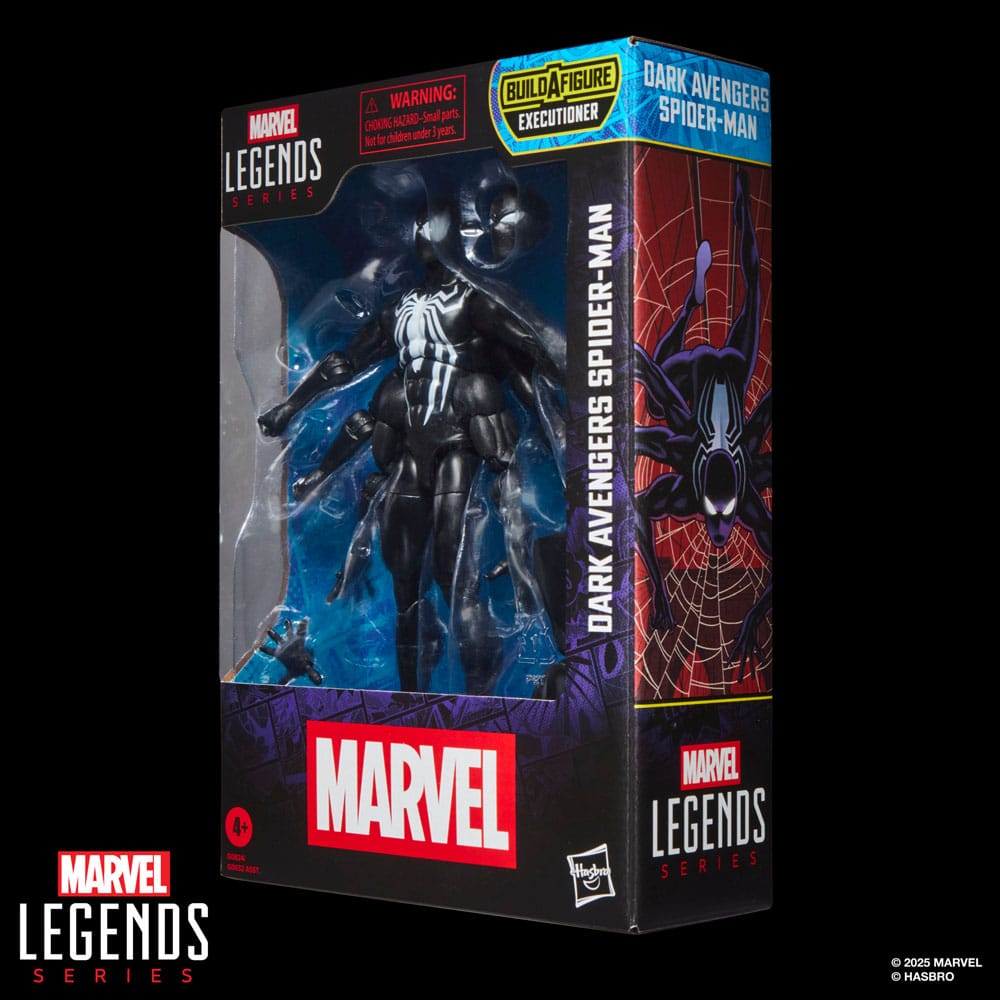 Marvel Legends Actionfigur Dark Avengers Spider-Man (BAF: Executioner) 15 cm - Preorder - ETA: 25.12.2025