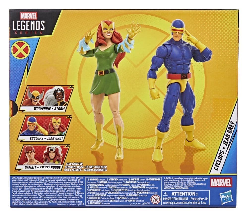 Marvel Legends Actionfiguren 2er-Pack Cyclops & Jean Grey 15 cm - Preorder - ETA: 25.11.2026