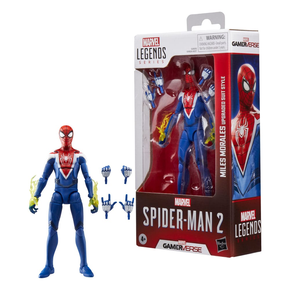 Spider-Man 2 Marvel Legends Gamerverse Actionfigur Miles Morales (Upgraded Suit Style) 15 cm - Versand: 5-7 Tage nach Bestellung