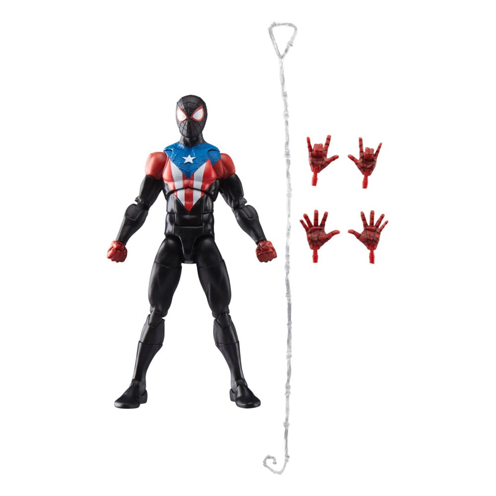 Spider-Man 2 Marvel Legends Gamerverse Actionfigur Miles Morales (Boricua Suit) 15 cm - Versand: 5-7 Tage nach Bestellung