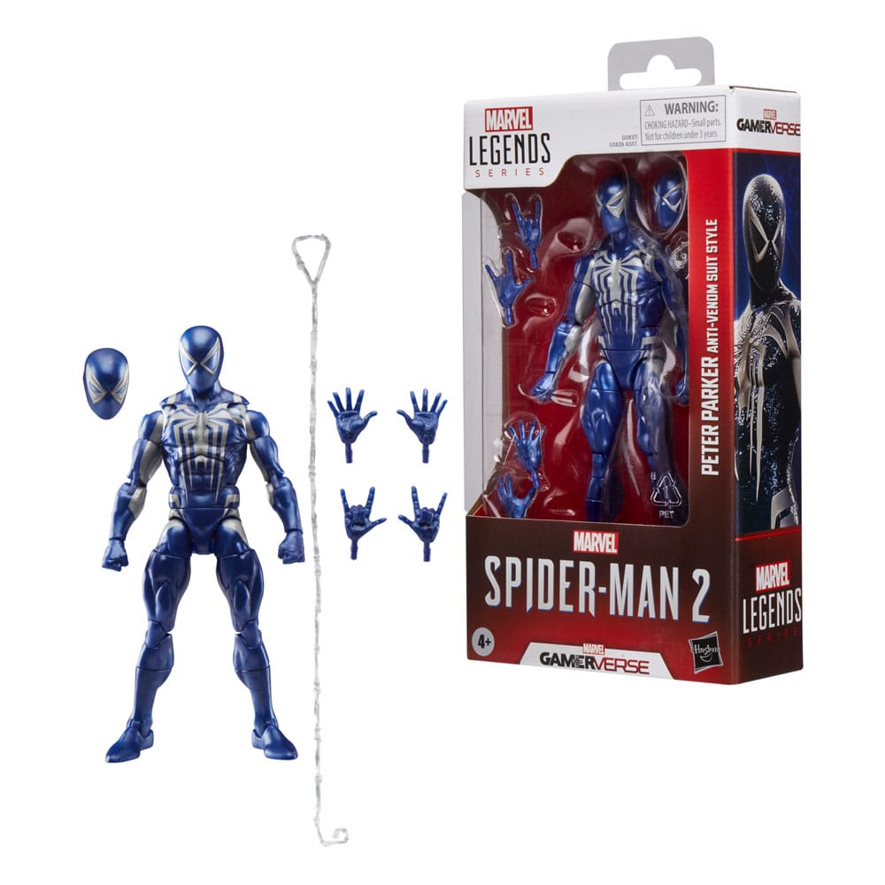 Spider-Man 2 Marvel Legends Gamerverse Actionfigur Peter Parker (Anti-Venom Suit Style) 15 cm - Versand: 5-7 Tage nach Bestellung