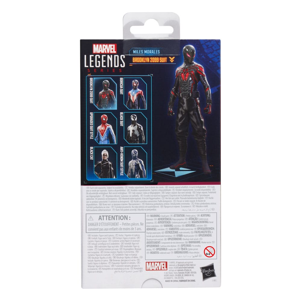 Spider-Man 2 Marvel Legends Gamerverse Actionfigur Miles Morales (Brooklyn 2099 Suit) 15 cm - Versand: 5-7 Tage nach Bestellung