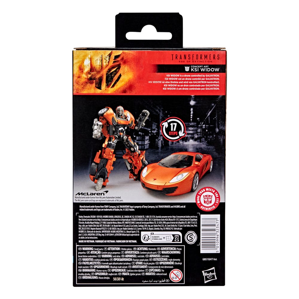 Transformers: Ära des Untergangs Studio Series Leader Class Actionfigur Concept Art KSI Widow 11 cm - Preorder - ETA: 25.09.2025