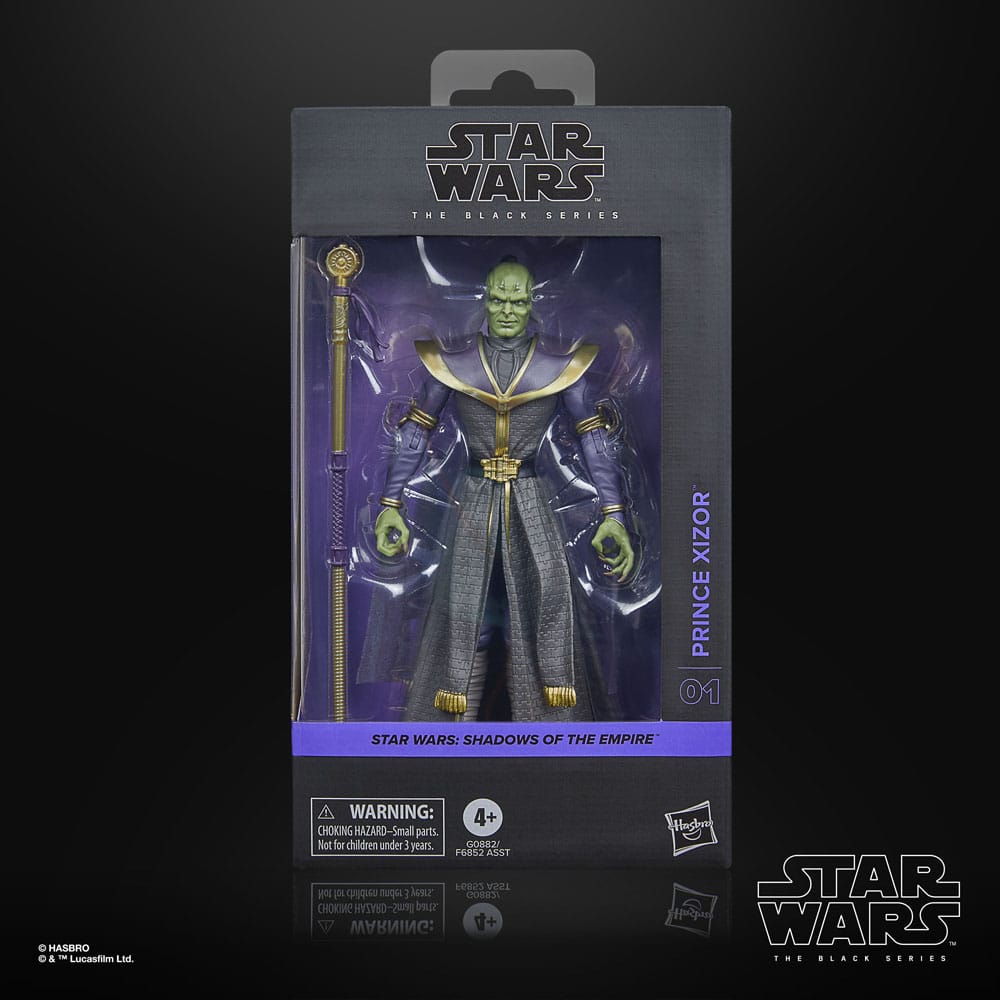 Star Wars: Shadows of the Empire Black Series Actionfigur Prince Xizor 15 cm - Preorder - ETA: Ende 02.2025