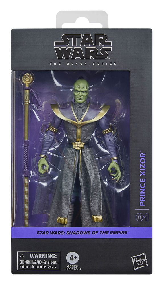 Star Wars: Shadows of the Empire Black Series Actionfigur Prince Xizor 15 cm - Preorder - ETA: Ende 02.2025