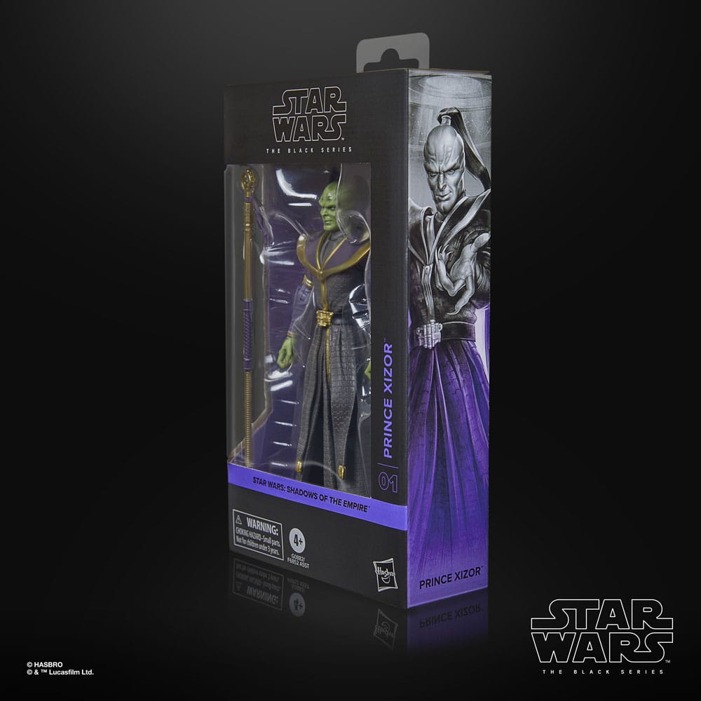 Star Wars: Shadows of the Empire Black Series Actionfigur Prince Xizor 15 cm - Preorder - ETA: Ende 02.2025