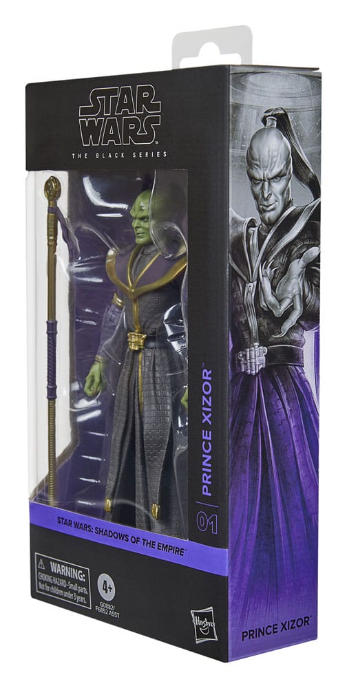 Star Wars: Shadows of the Empire Black Series Actionfigur Prince Xizor 15 cm - Preorder - ETA: Ende 02.2025