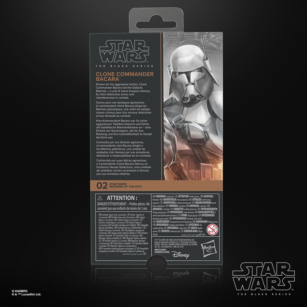 Star Wars Episode III Black Series Actionfigur Clone Commander Bacara 15 cm - Preorder - ETA: Ende 02.2025