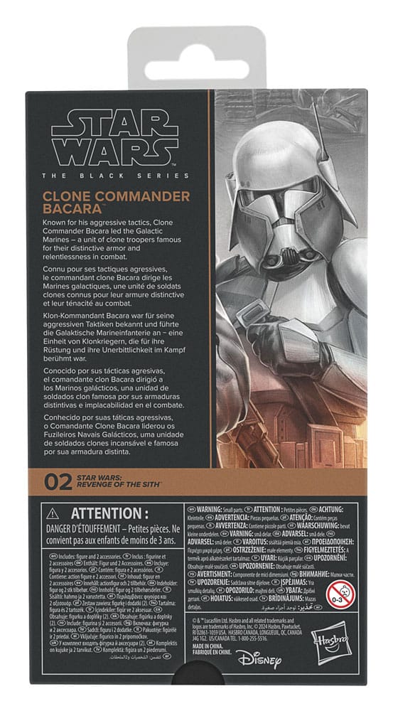 Star Wars Episode III Black Series Actionfigur Clone Commander Bacara 15 cm - Preorder - ETA: Ende 02.2025