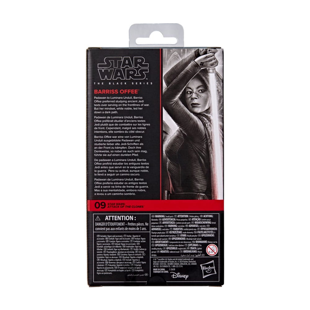 Star Wars Episode II Black Series Actionfigur Barriss Offee 15 cm - Preorder - ETA: 25.09.2025