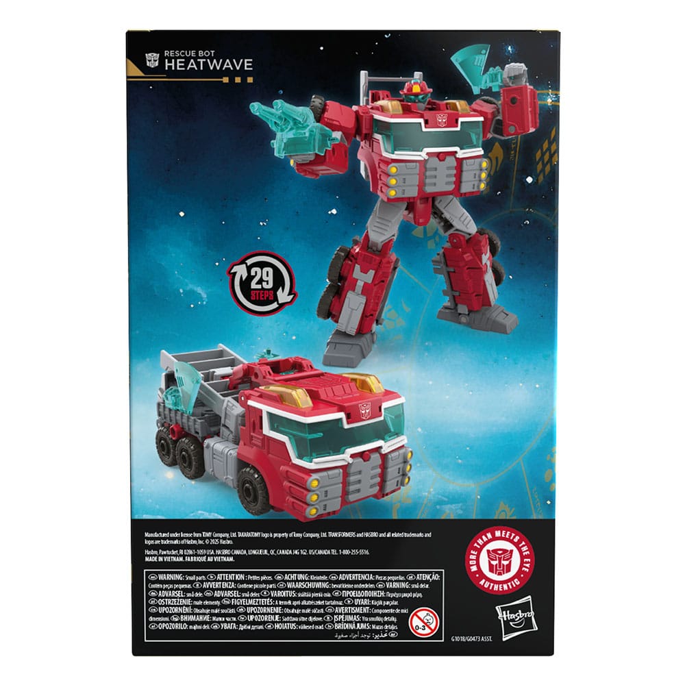 Transformers Age of the Primes Voyager Class Actionfigur Rescue Bot Heatwave 18 cm - Versand: 5-7 Tage nach Bestellung