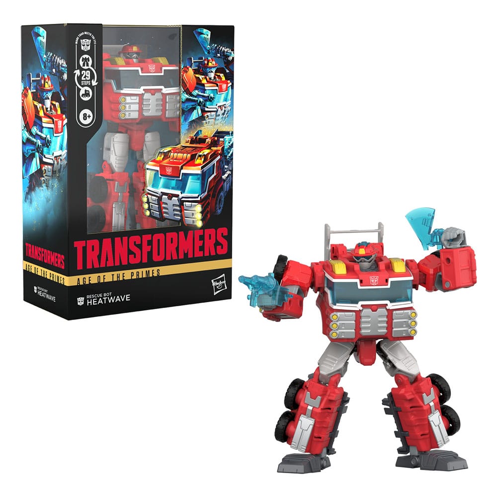 Transformers Age of the Primes Voyager Class Actionfigur Rescue Bot Heatwave 18 cm - Versand: 5-7 Tage nach Bestellung