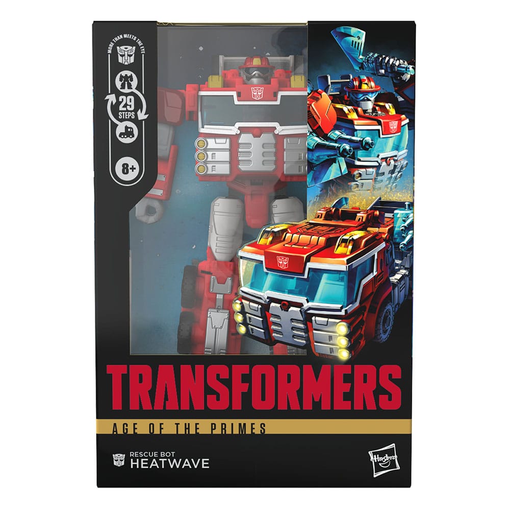 Transformers Age of the Primes Voyager Class Actionfigur Rescue Bot Heatwave 18 cm - Versand: 5-7 Tage nach Bestellung