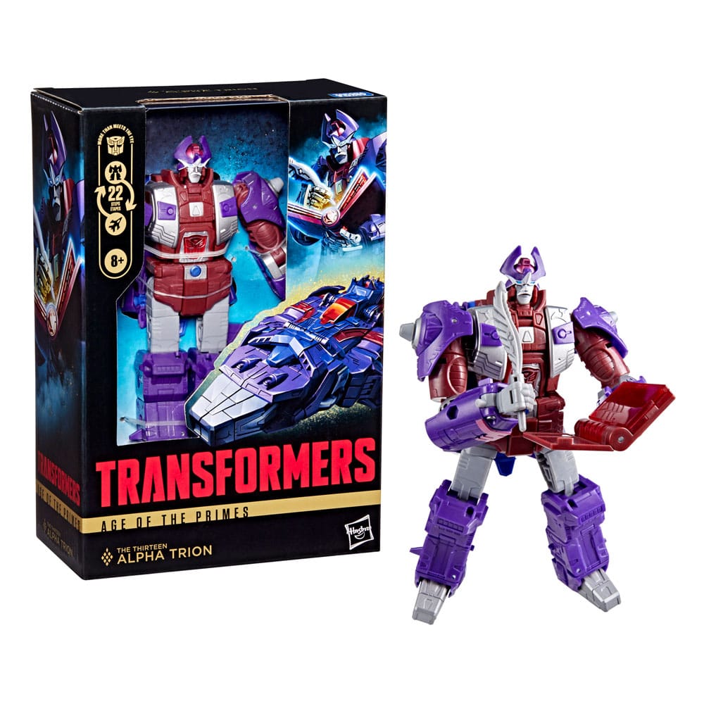 Transformers Age of the Primes Voyager Class Actionfigur The Thirteen: Alpha Trion 18 cm - Preorder - ETA: 25.10.2025