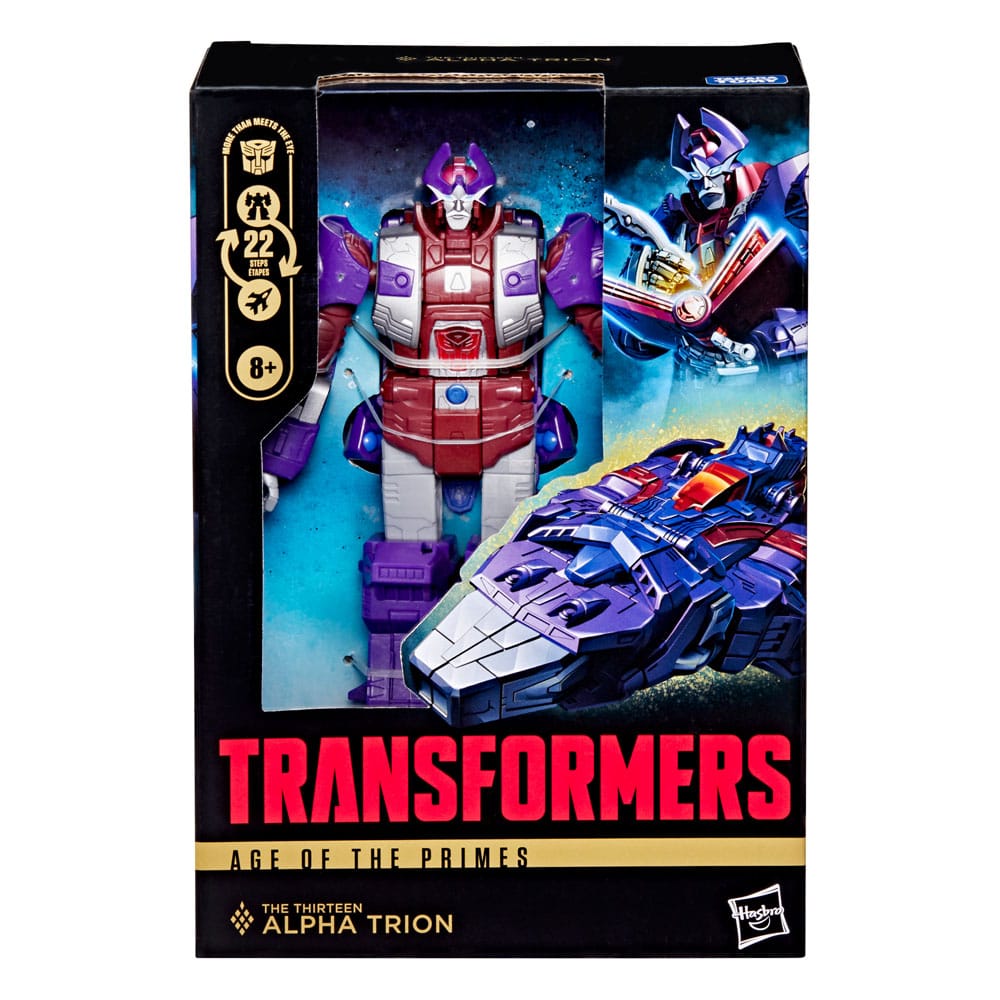 Transformers Age of the Primes Voyager Class Actionfigur The Thirteen: Alpha Trion 18 cm - Preorder - ETA: 25.10.2025