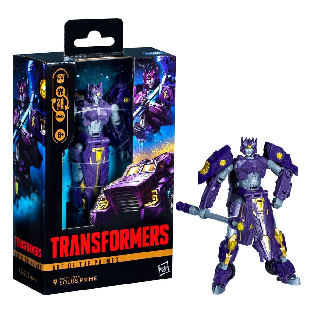 Transformers Age of the Primes Deluxe Class Actionfigur The Thirteen Autobot Solus Prime 14 cm - Versand: 5-7 Tage nach Bestellung