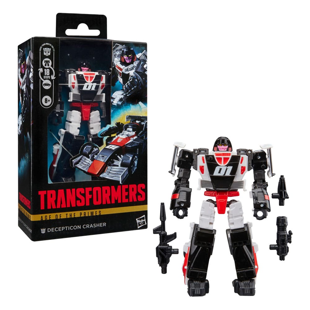 Transformers Age of the Primes Deluxe Class Actionfigur Decepticon Crasher 14 cm - Versand: 5-7 Tage nach Bestellung