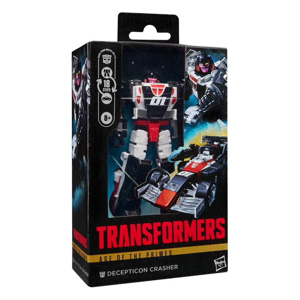 Transformers Age of the Primes Deluxe Class Actionfigur Decepticon Crasher 14 cm - Versand: 5-7 Tage nach Bestellung